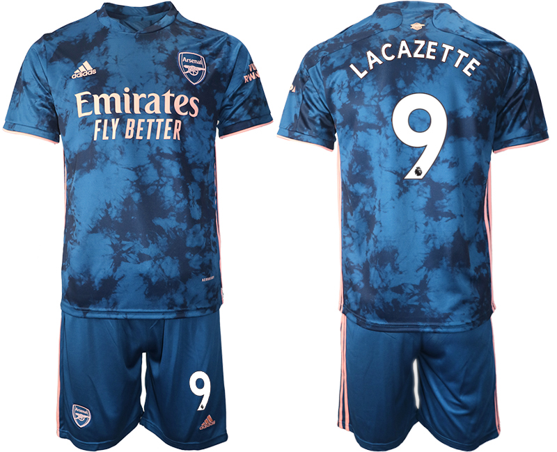 2021 Men Arsenal away #9 soccer jerseys->arsenal jersey->Soccer Club Jersey